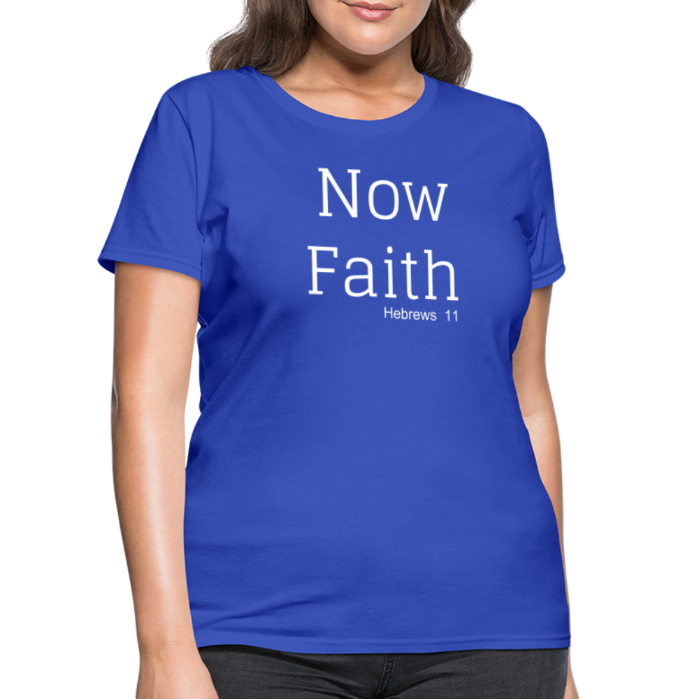 Now Faith Women's T-Shirt Elisheba M6:33