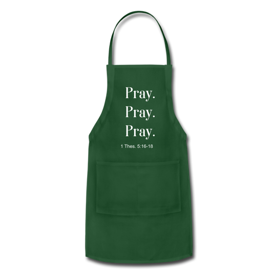 Pray. Adjustable Apron Elisheba M6:33