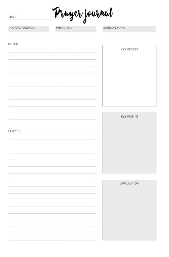 Prayer Journal for Women (Paperback) Elisheba M6:33