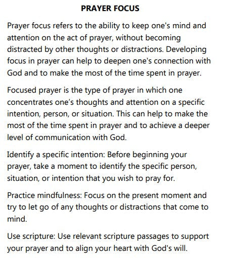 Prayer: The Basics (eBook Download) Elisheba M6:33