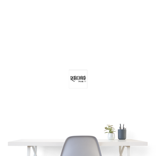 Redeemed Poster 8x8 Elisheba M6:33