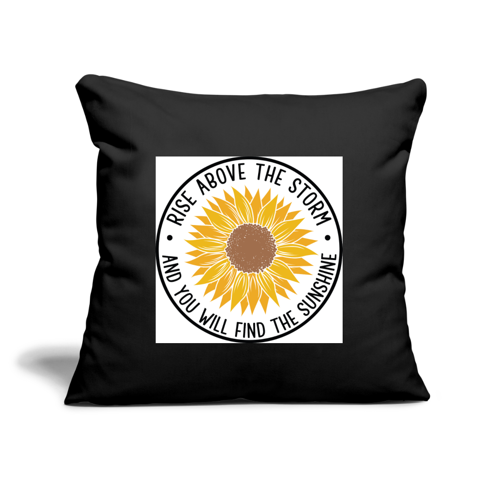 Rise Above Throw Pillow Cover 18” x 18” Elisheba M6:33