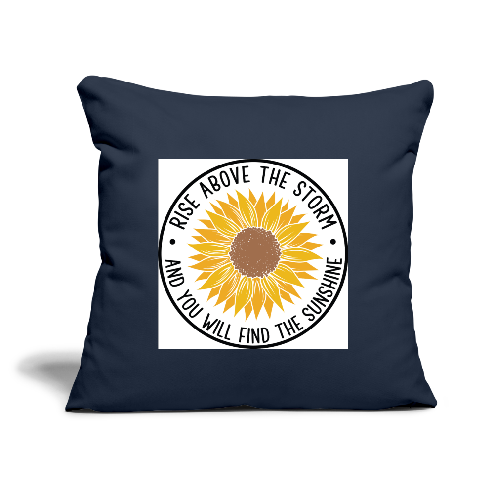 Rise Above Throw Pillow Cover 18” x 18” Elisheba M6:33