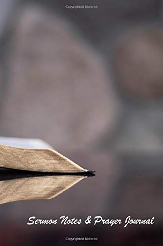 Sermon Notes & Prayer Journal (Paperback) Elisheba M6:33