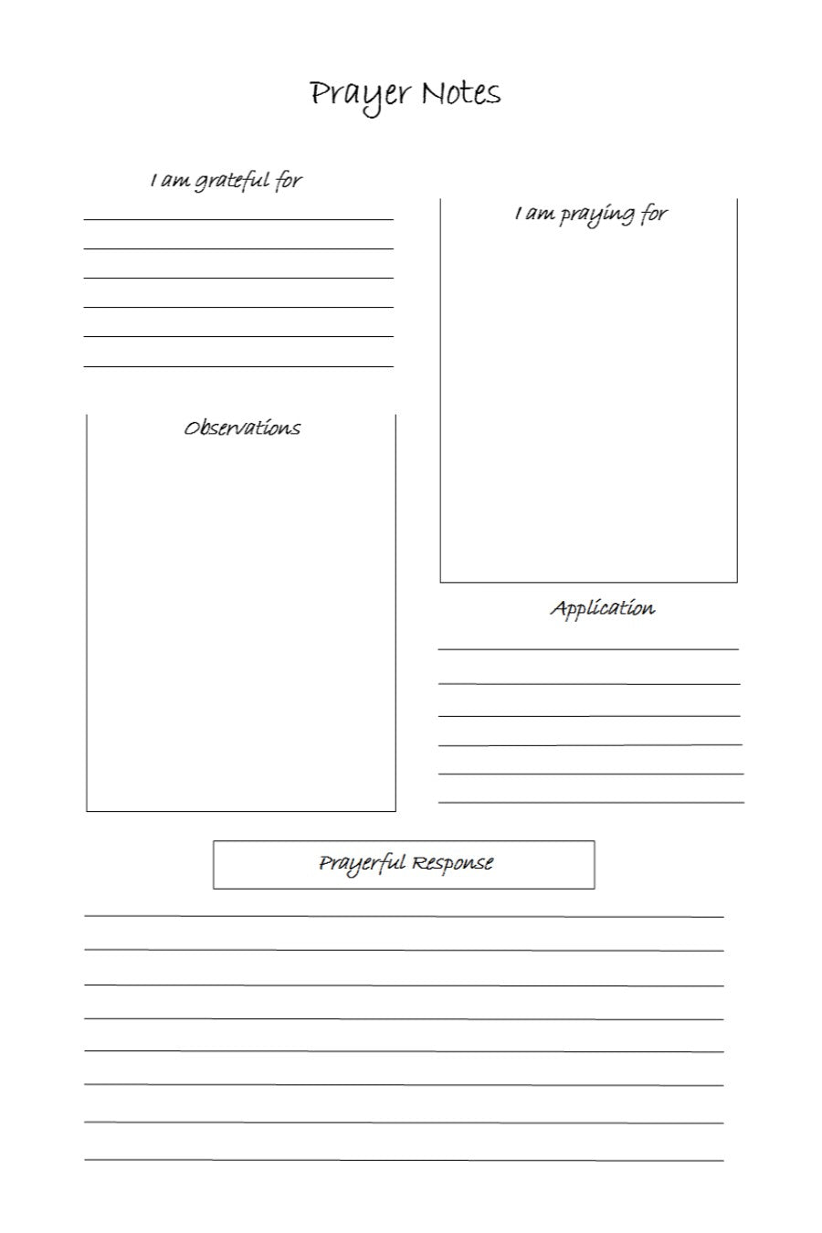 Sermon Notes & Prayer Journal (Paperback) Elisheba M6:33