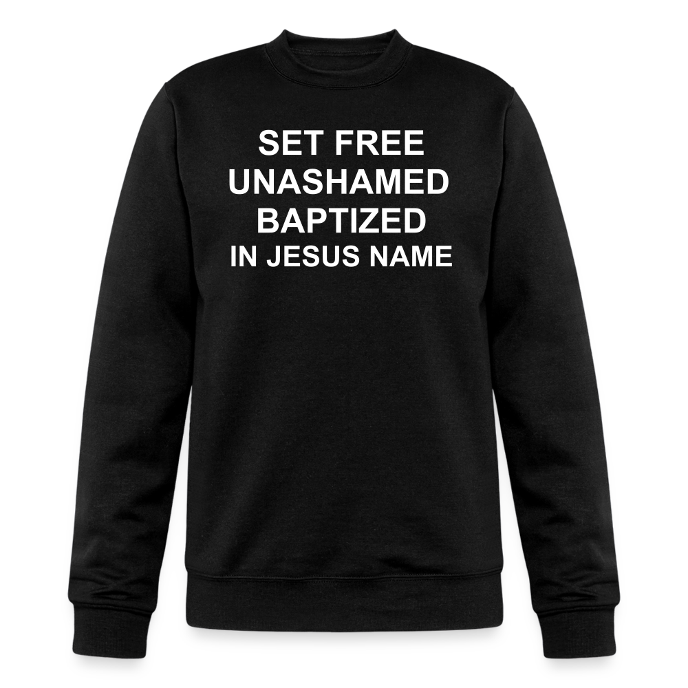 Set Free Champion Unisex Powerblend Sweatshirt Elisheba M6:33