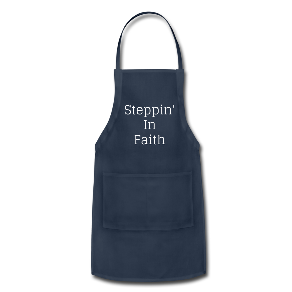 Steppin' In Faith Adjustable Apron Elisheba M6:33