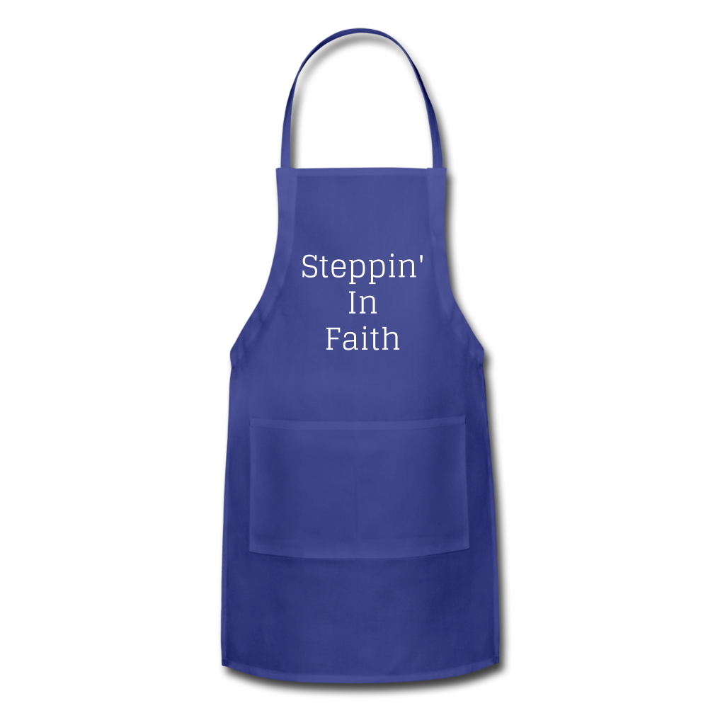 Steppin' In Faith Adjustable Apron Elisheba M6:33