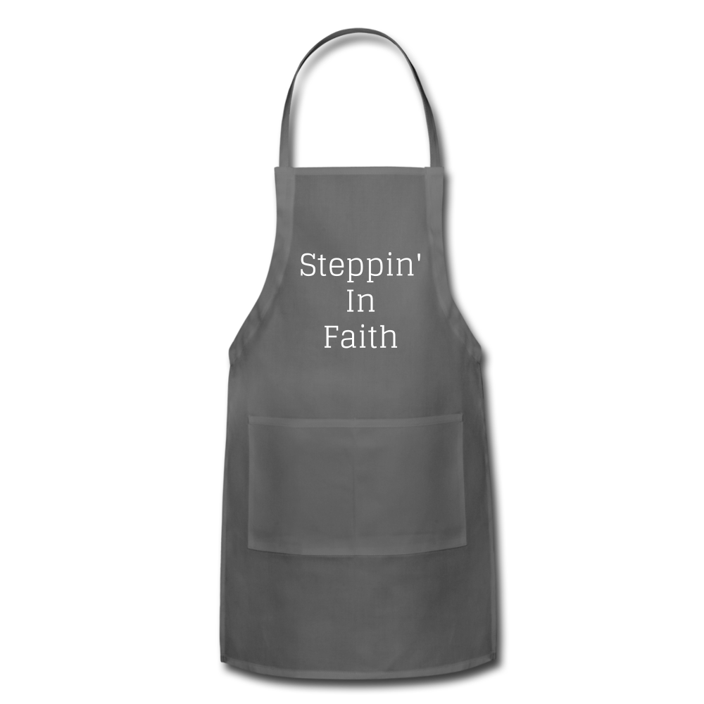 Steppin' In Faith Adjustable Apron Elisheba M6:33