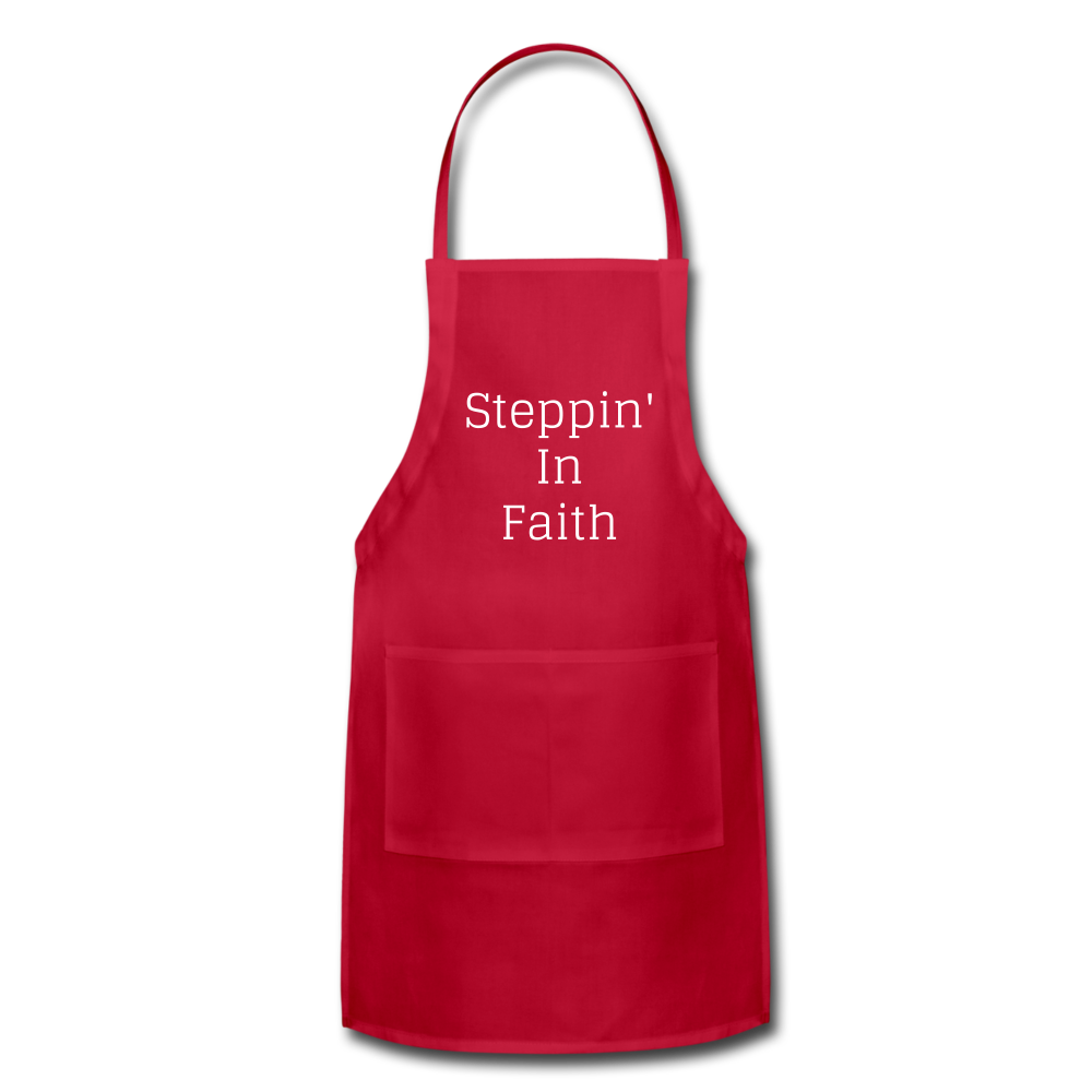 Steppin' In Faith Adjustable Apron Elisheba M6:33