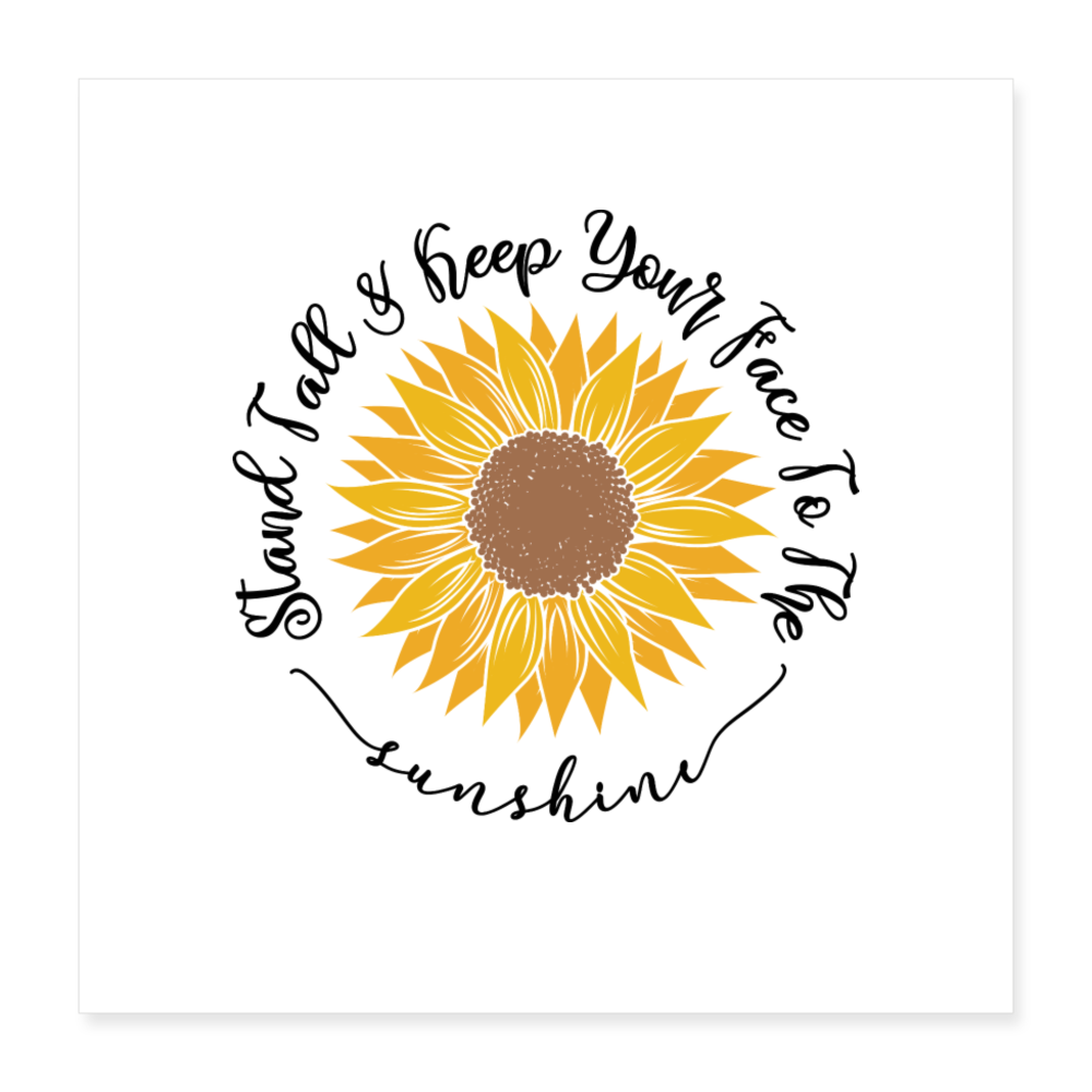 Sunshine Poster 16x16 Elisheba M6:33