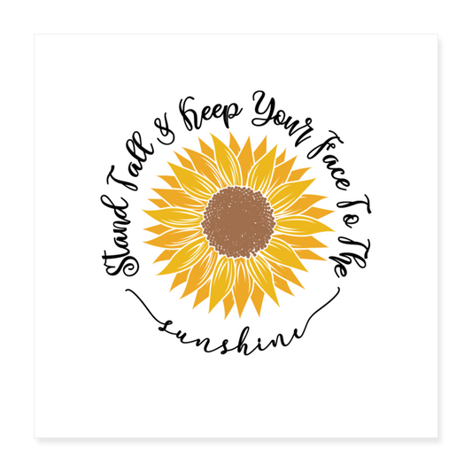 Sunshine Poster 16x16 Elisheba M6:33