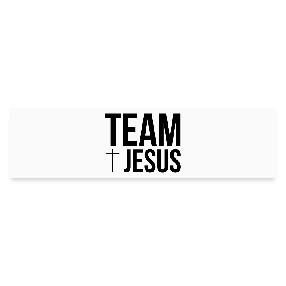Team Jesus Bumper Sticker Elisheba M6:33