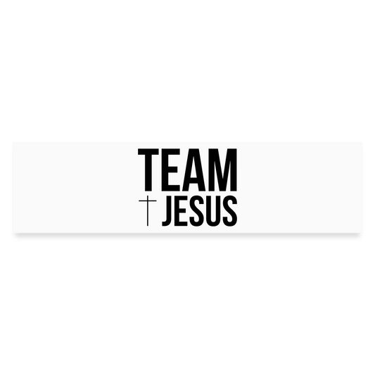Team Jesus Bumper Sticker Elisheba M6:33