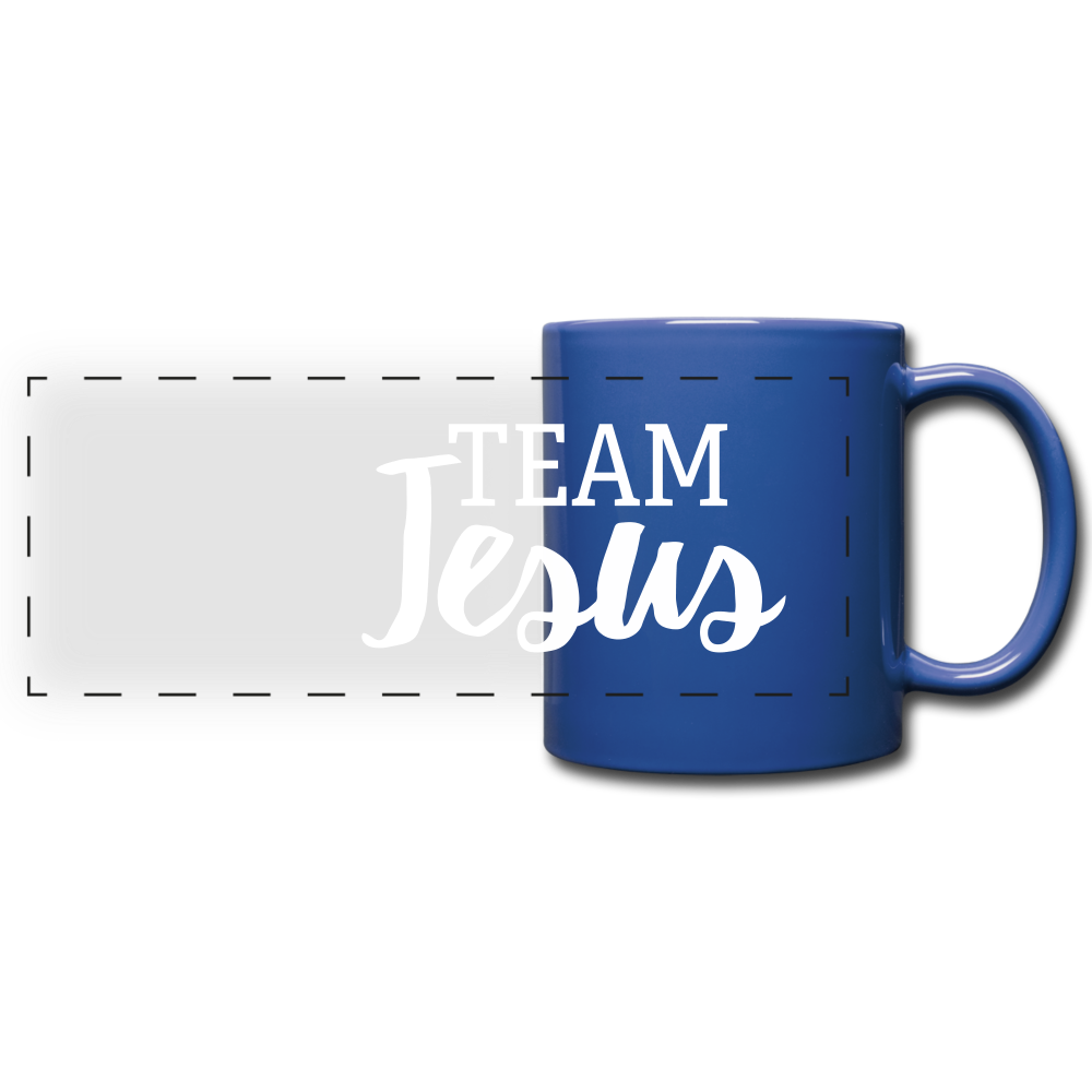 Team Jesus Full Color Panoramic Mug Elisheba M6:33