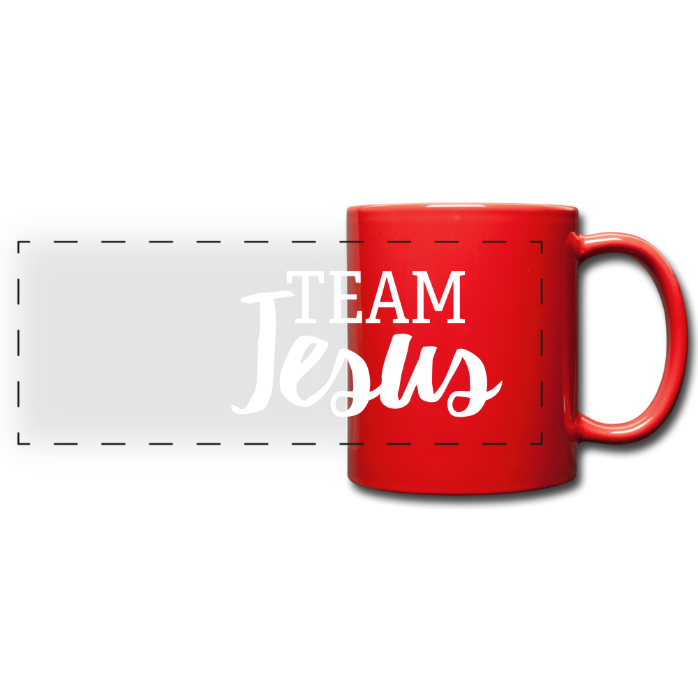 Team Jesus Full Color Panoramic Mug Elisheba M6:33