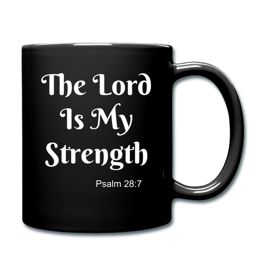 The Lord Is My Strength Full Color Mug Elisheba M6:33