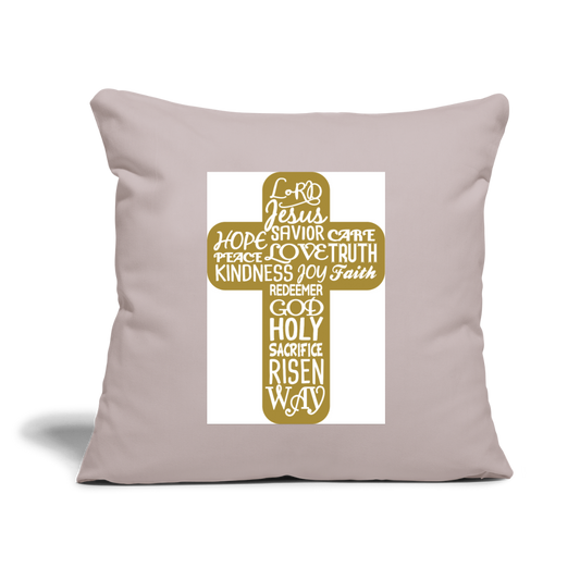 Throw Pillow Cover 18” x 18” Elisheba M6:33