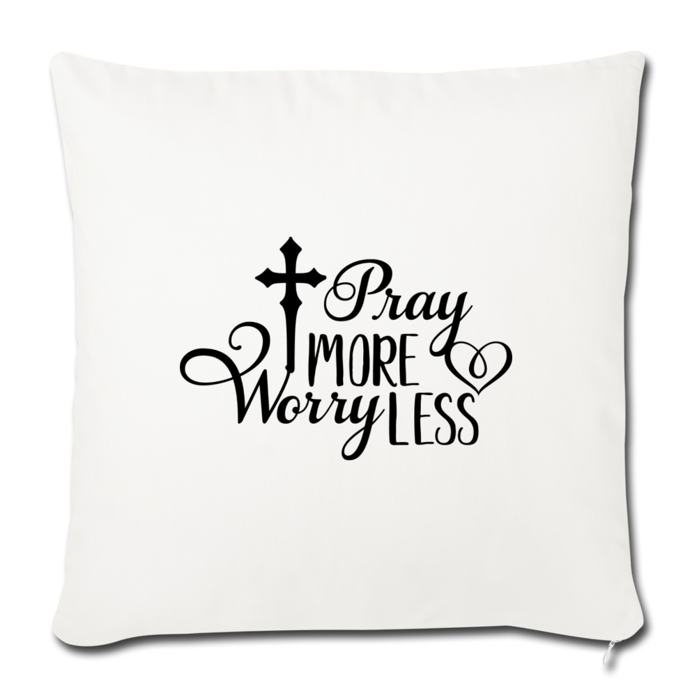 Throw Pillow Cover 18” x 18” Elisheba M6:33