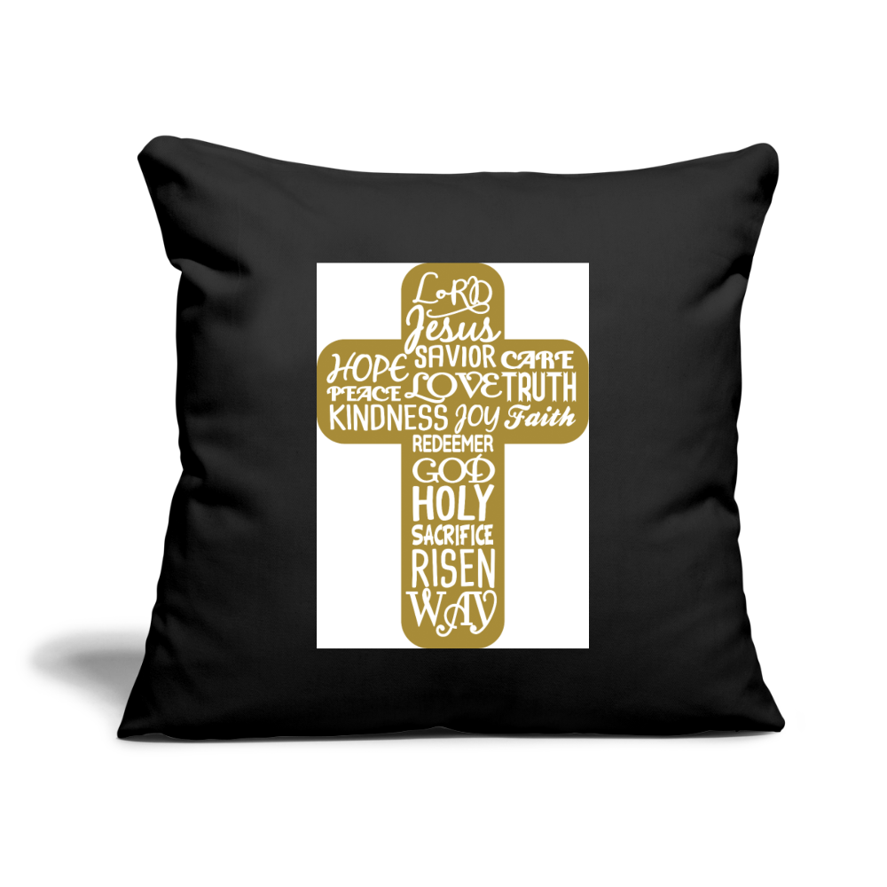 Throw Pillow Cover 18” x 18” Elisheba M6:33