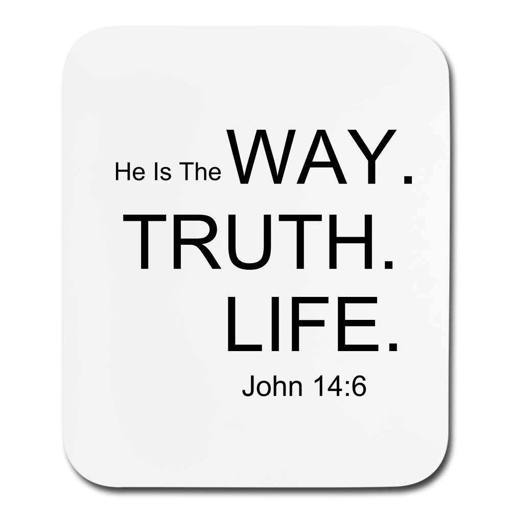 Way. Truth. Life. Mouse pad Vertical Elisheba M6:33