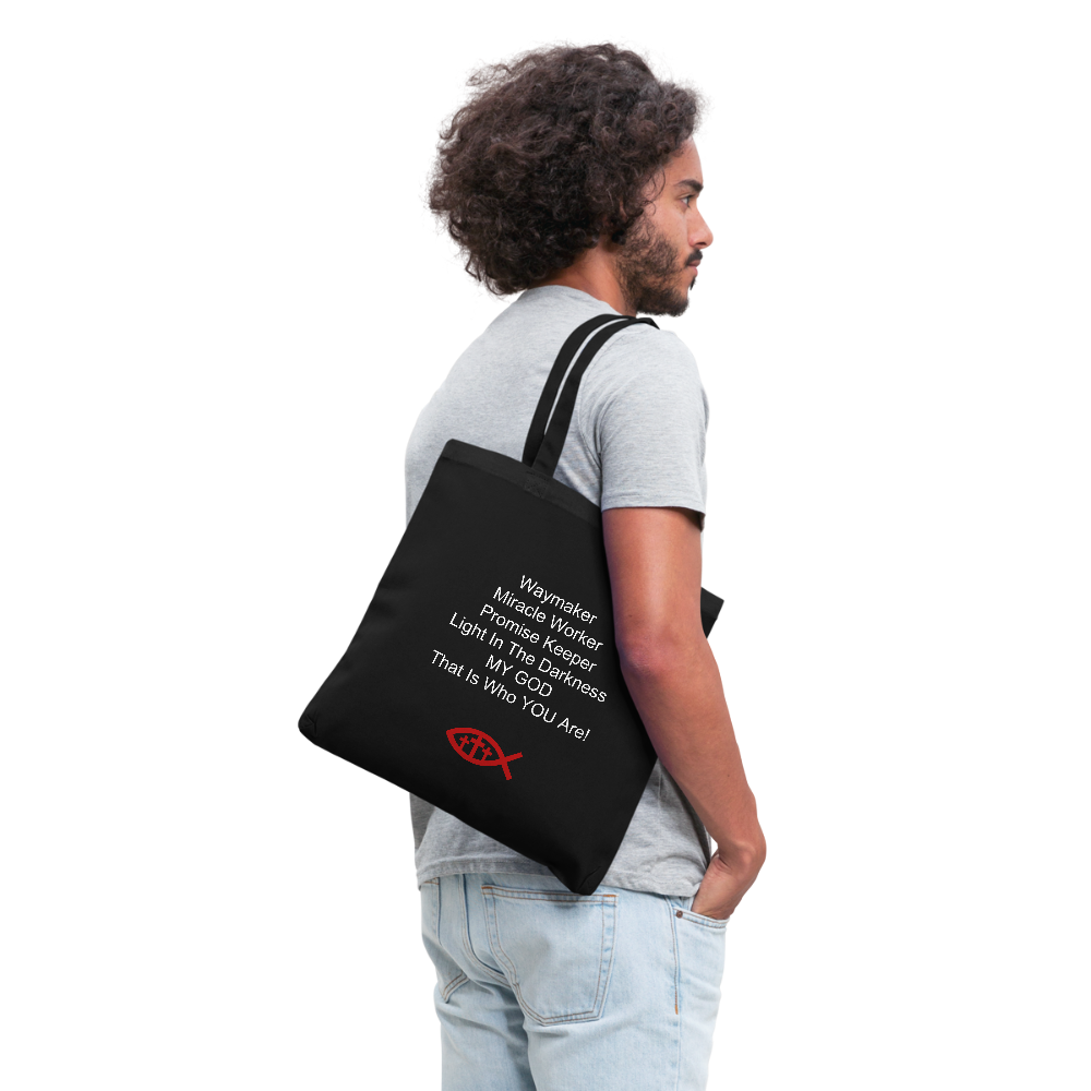 Waymaker, Miracle Worker Tote Bag Elisheba M6:33