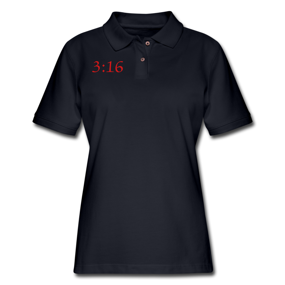 Women's Pique Polo Shirt Elisheba M6:33