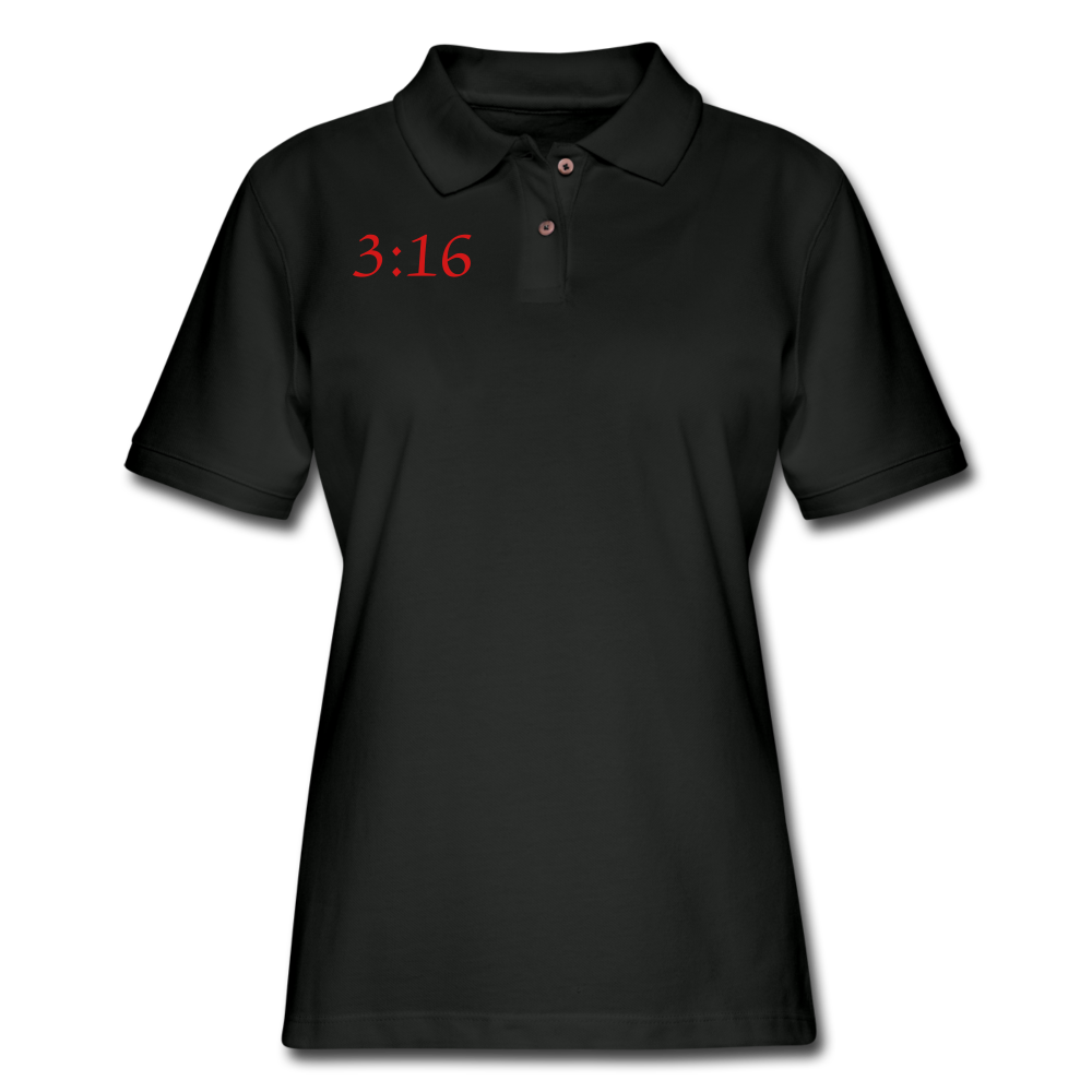 Women's Pique Polo Shirt Elisheba M6:33