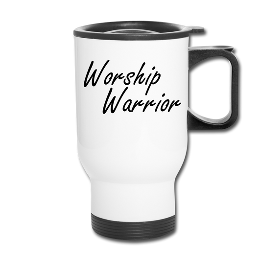 Worship Warrior Travel Mug Elisheba M6:33