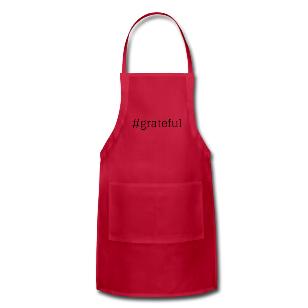#grateful Adjustable Apron Elisheba M6:33