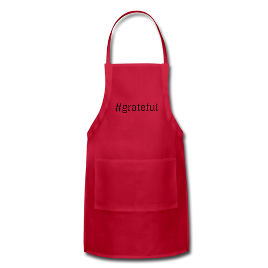 #grateful Adjustable Apron Elisheba M6:33