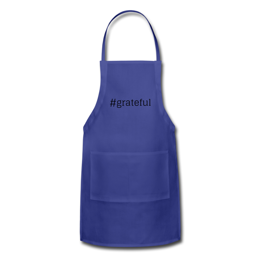 #grateful Adjustable Apron Elisheba M6:33