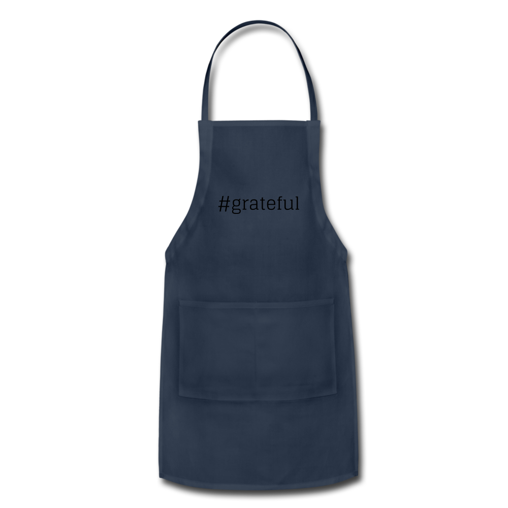 #grateful Adjustable Apron Elisheba M6:33