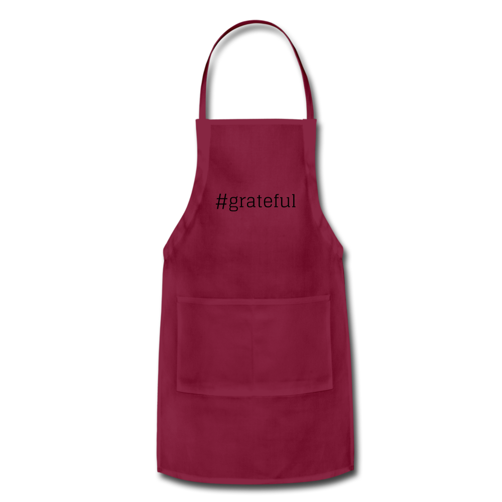 #grateful Adjustable Apron Elisheba M6:33