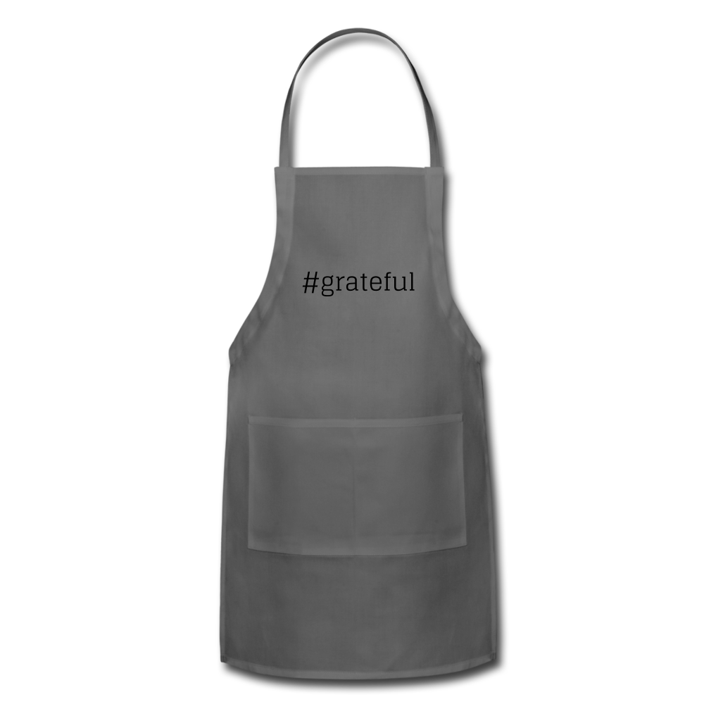 #grateful Adjustable Apron Elisheba M6:33