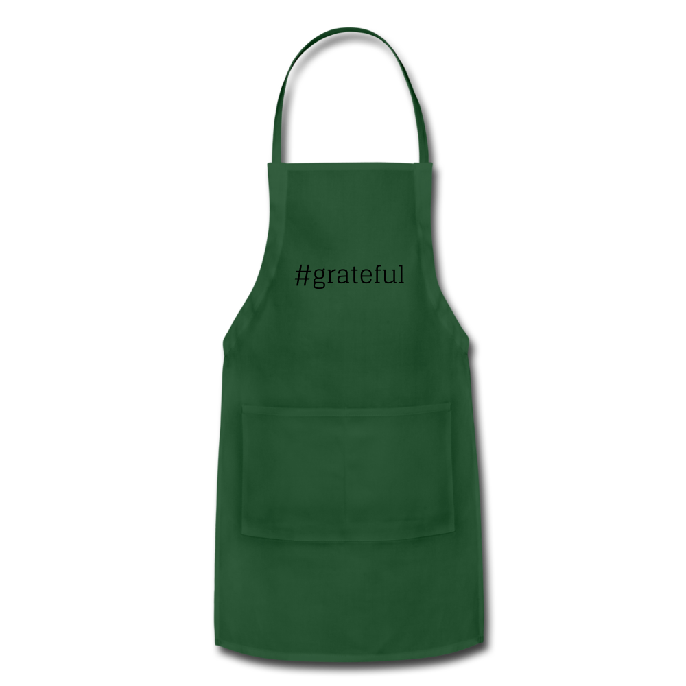 #grateful Adjustable Apron Elisheba M6:33